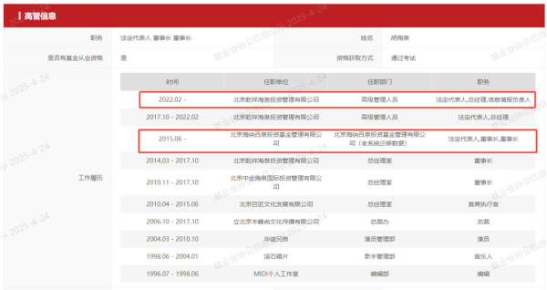 纯旭配资 又被警示！涉胡海泉