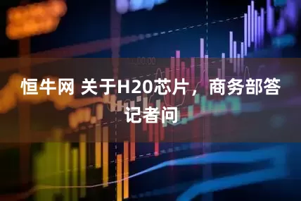 恒牛网 关于H20芯片，商务部答记者问